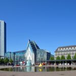 Augustusplatz Mit City Hochhaus, Universität Und Krochhaus